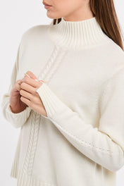 MAGLIA COLLO ALTO IN LANA