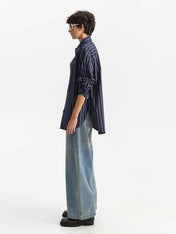 CAMICIA OVER A RIGHE