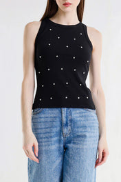 TOP CON STRASS
