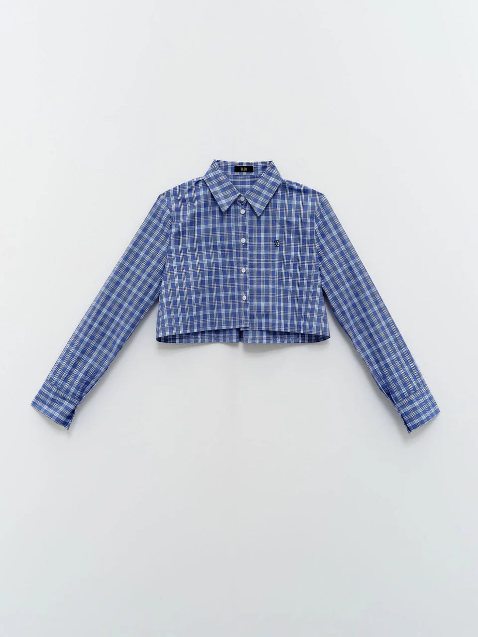 CAMICIA CROP A QUADRETTI