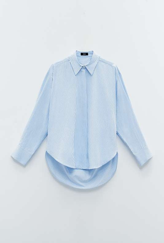CAMICIA OVER A RIGHE