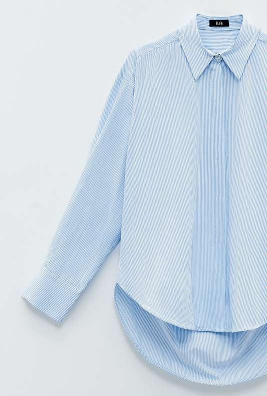 CAMICIA OVER A RIGHE