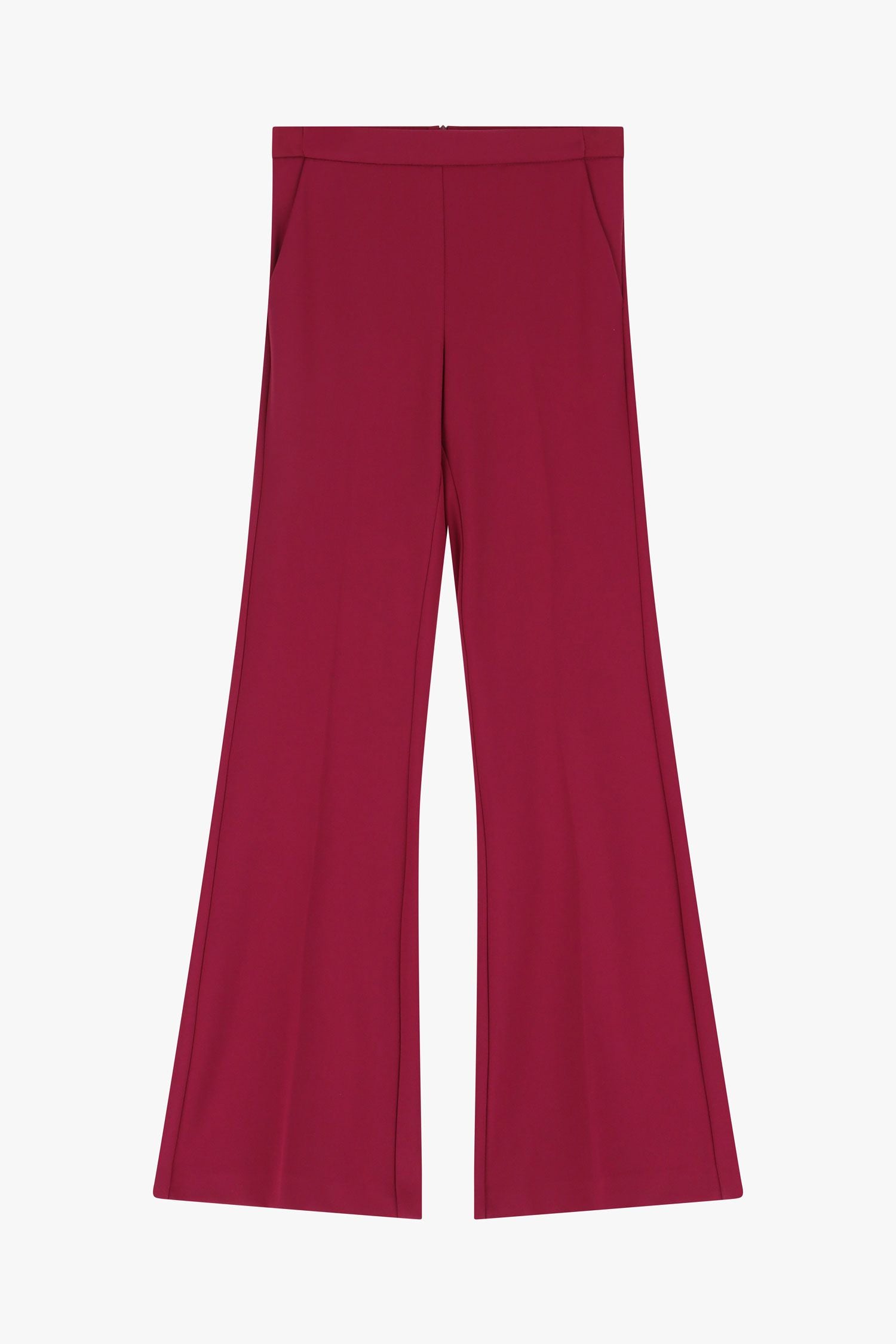 PANTALONE A ZAMPA MAGENTA