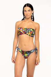 Bikini fascia e slip madame butterfly