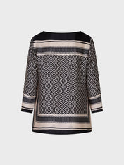 BLUSA STAMPA FOULARD