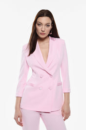 GIACCA DOPPIOPETTO ROSA