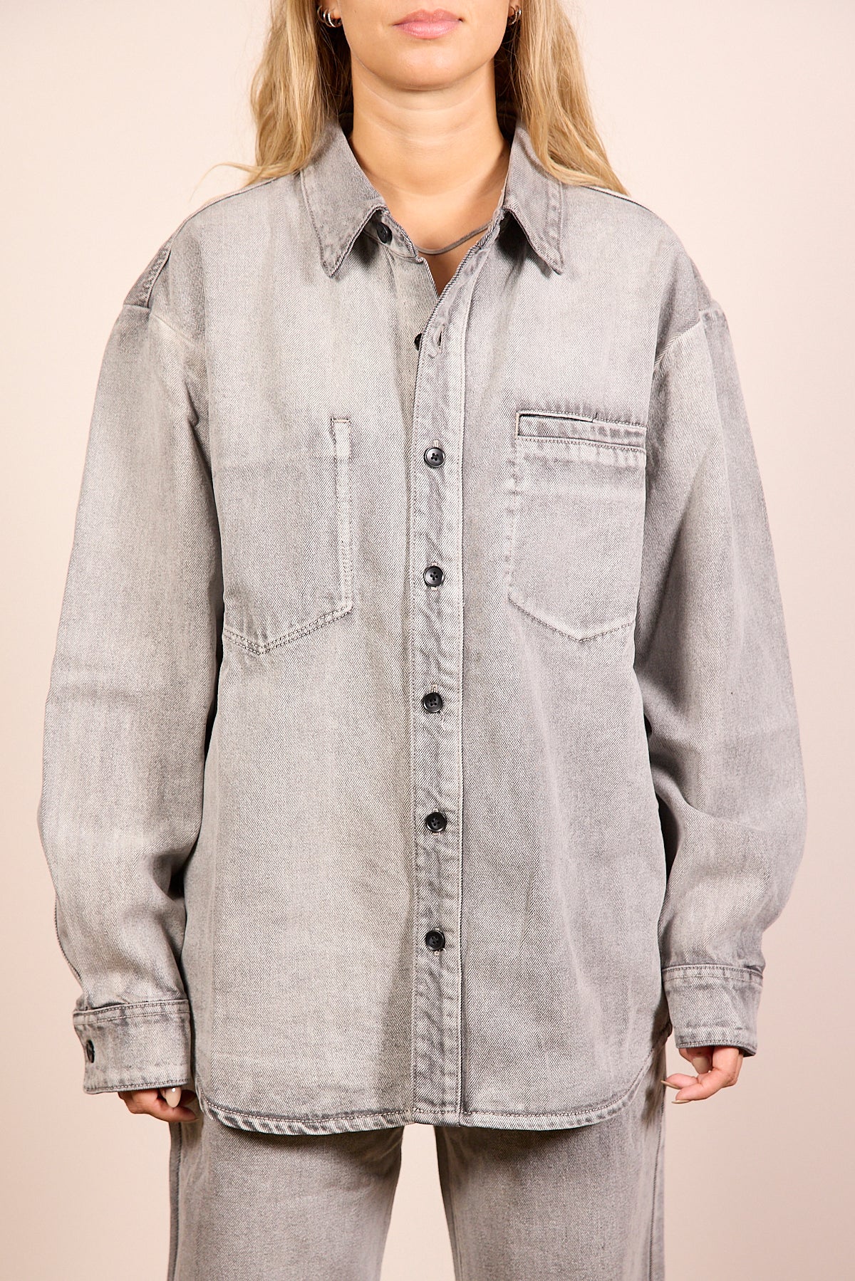 CAMICIA DENIM OVER