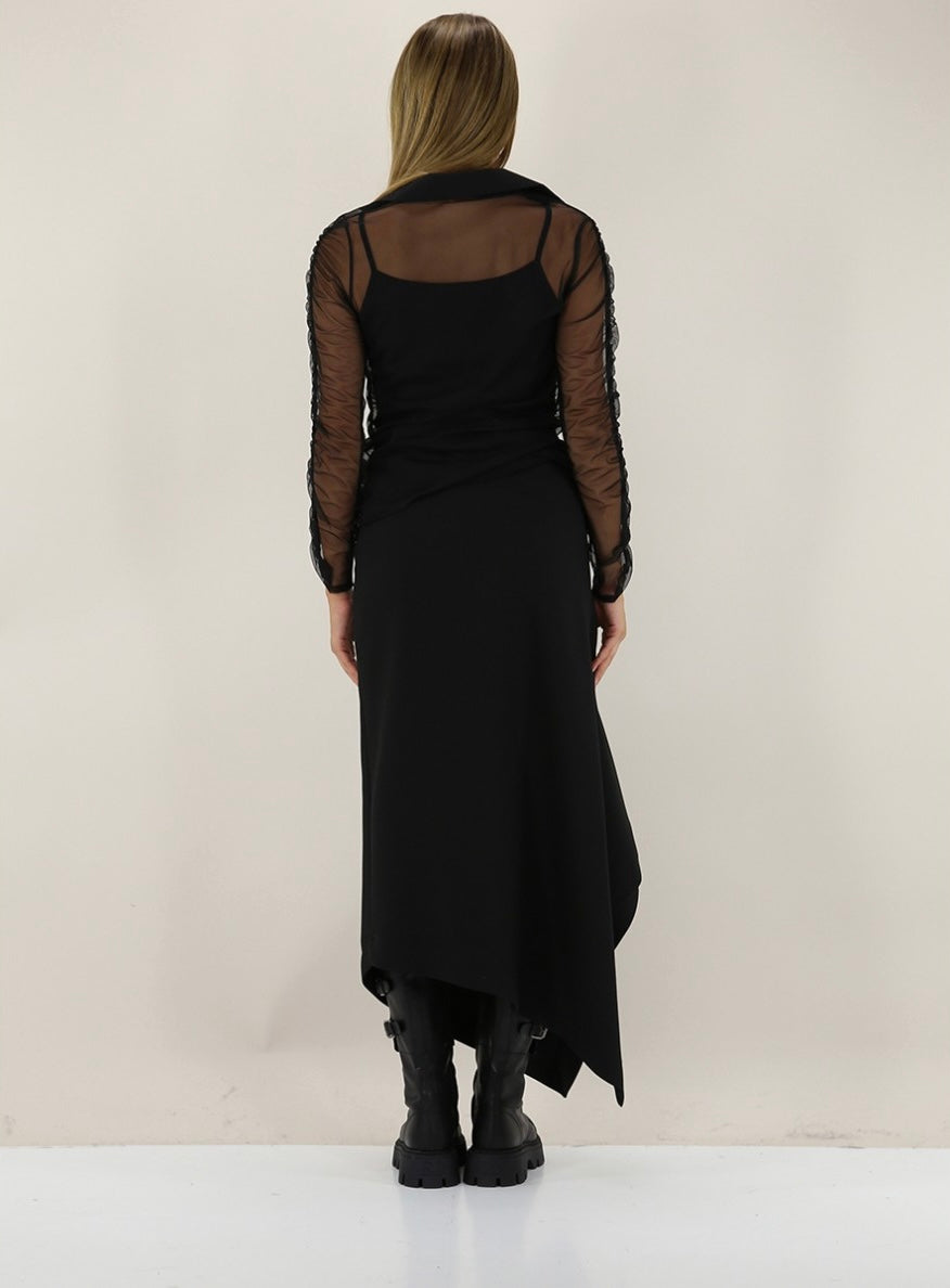 CAMICIA IN TULLE