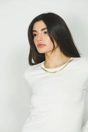 MAGLIA CLAUDIA CON CATENA