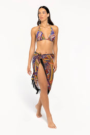 Gonna pareo Ghana glass