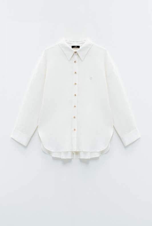 CAMICIA MISTO LINO