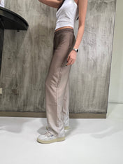 Pantaloni in raso degradè