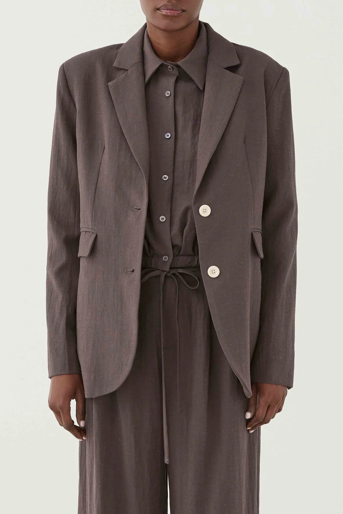 BLAZER IN LINO OVER