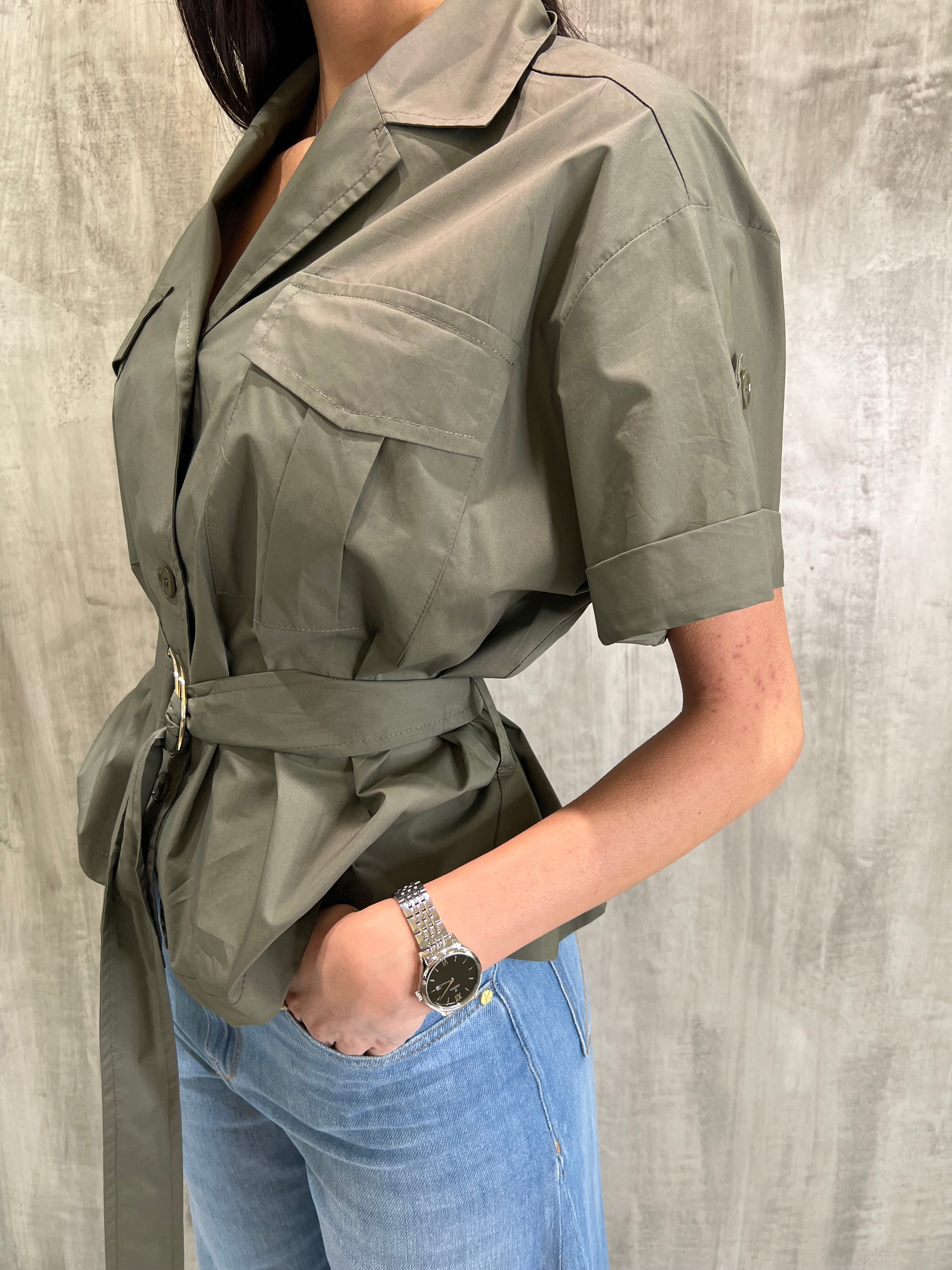 Camicia in popeline