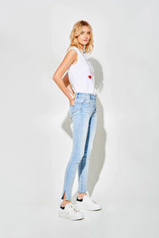 T-shirt con strass
