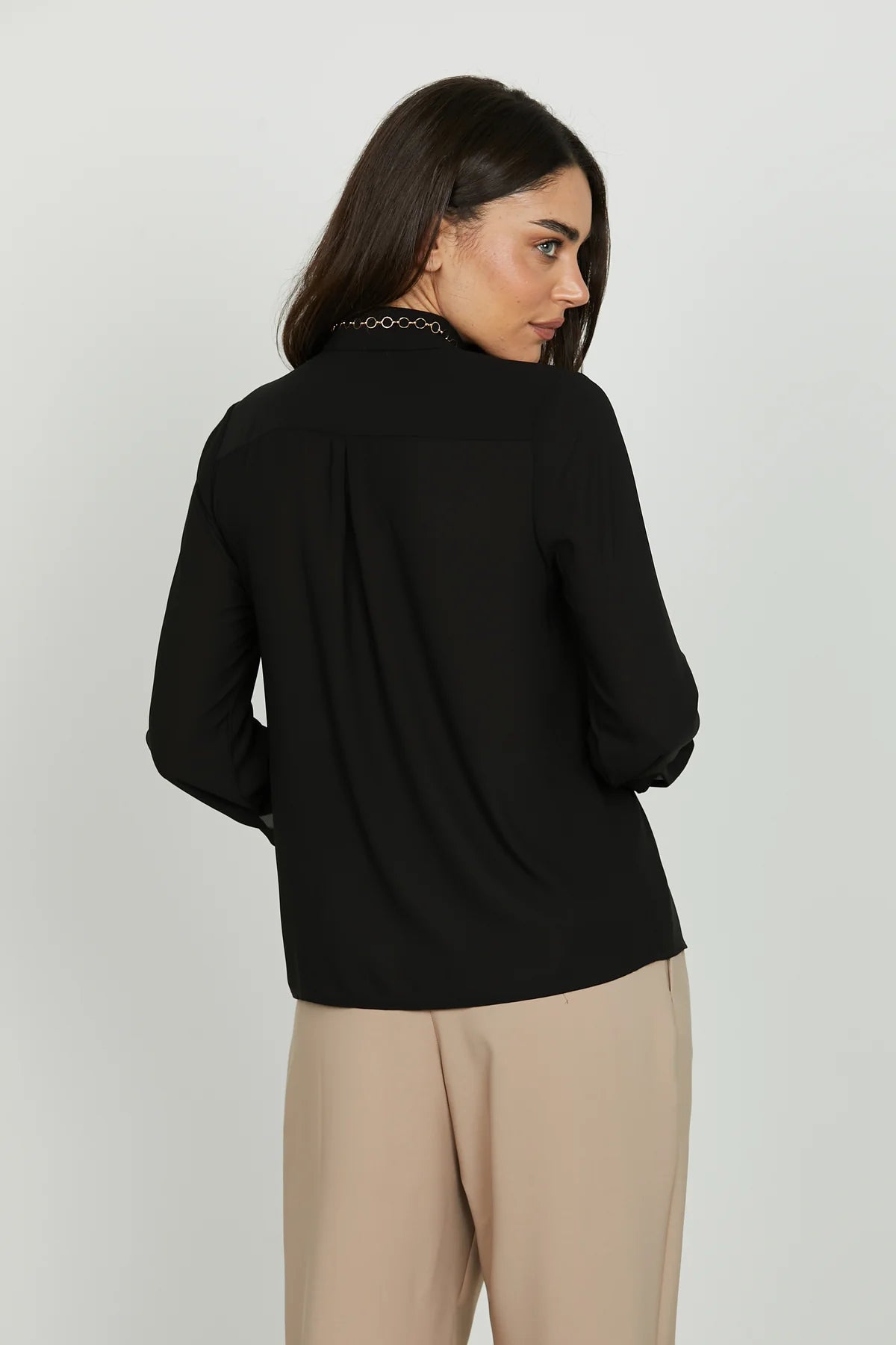 CAMICIA CON ANELLINI