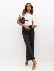 JEANS CON RISVOLTO