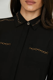 CAMICIA CON ANELLINI