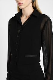 Gilet monopetto