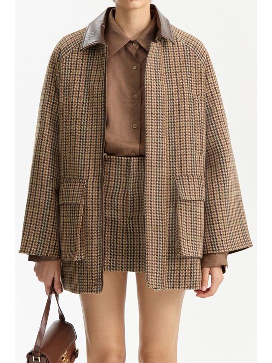 GIACCA PIED DE POULE