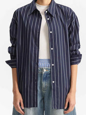 CAMICIA OVER A RIGHE