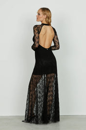 ABITO LUNGO IN PIZZO