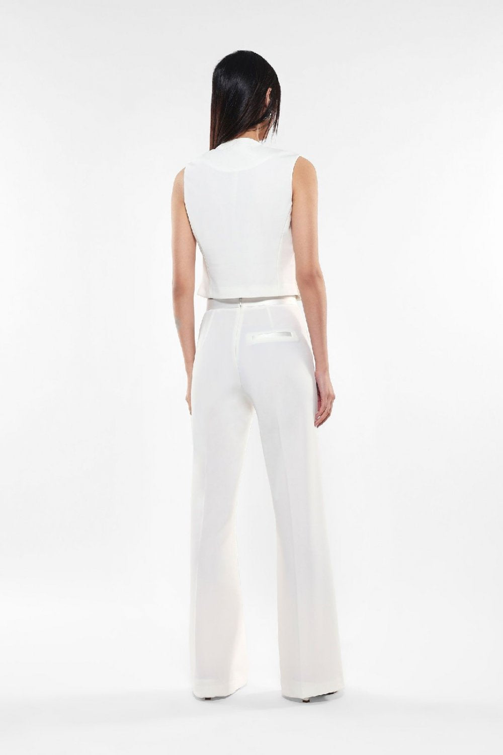 PANTALONE A ZAMPA LATTE