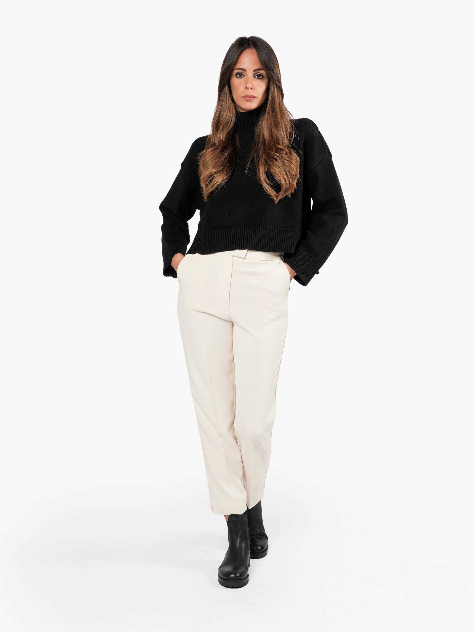 Maglia collo alto