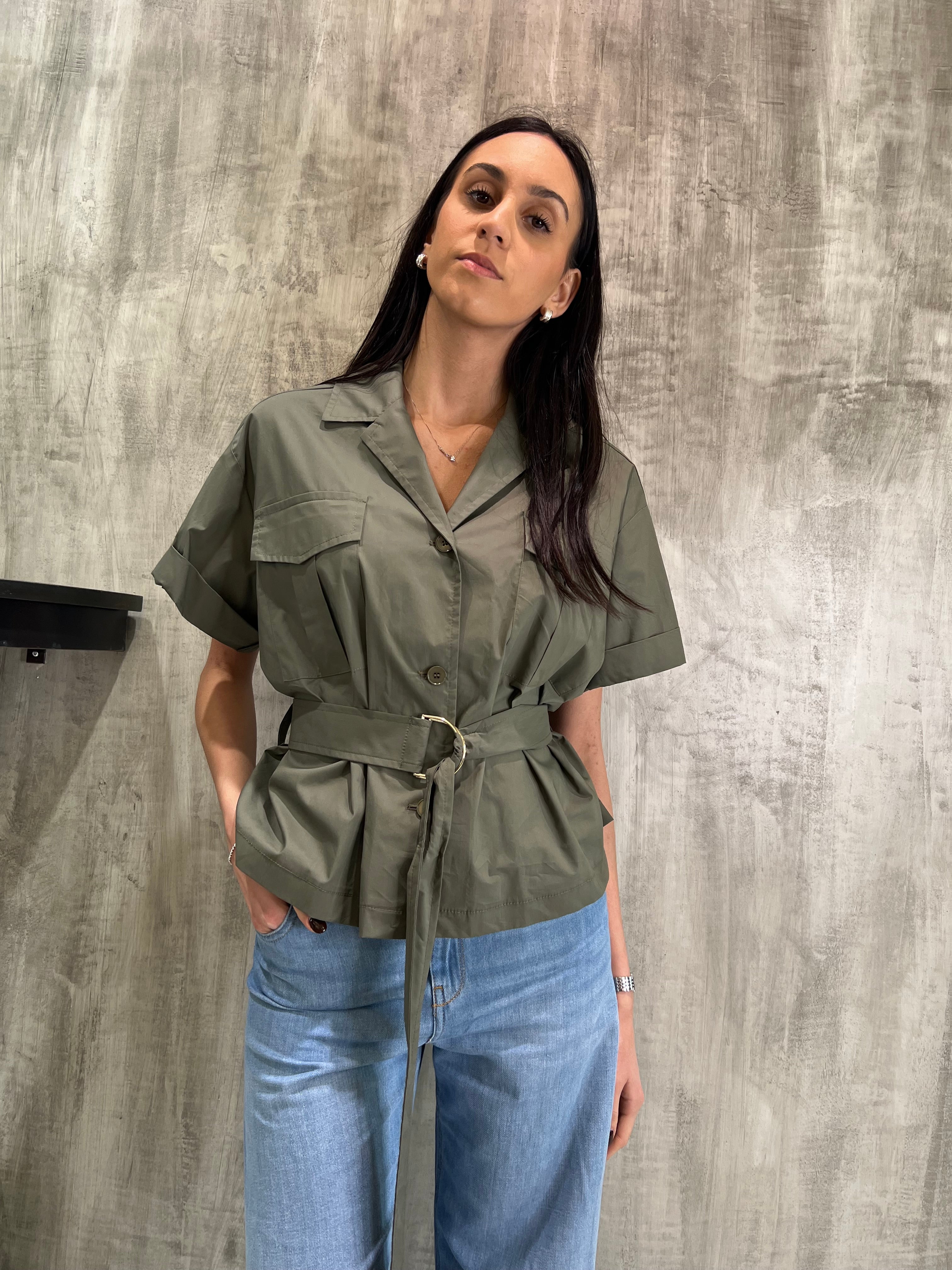 Camicia in popeline