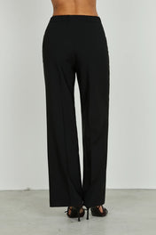 PANTALONE VITA ALTA CON ELASTICO