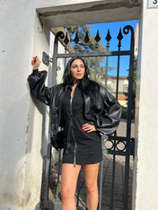 Bomber ecopelle