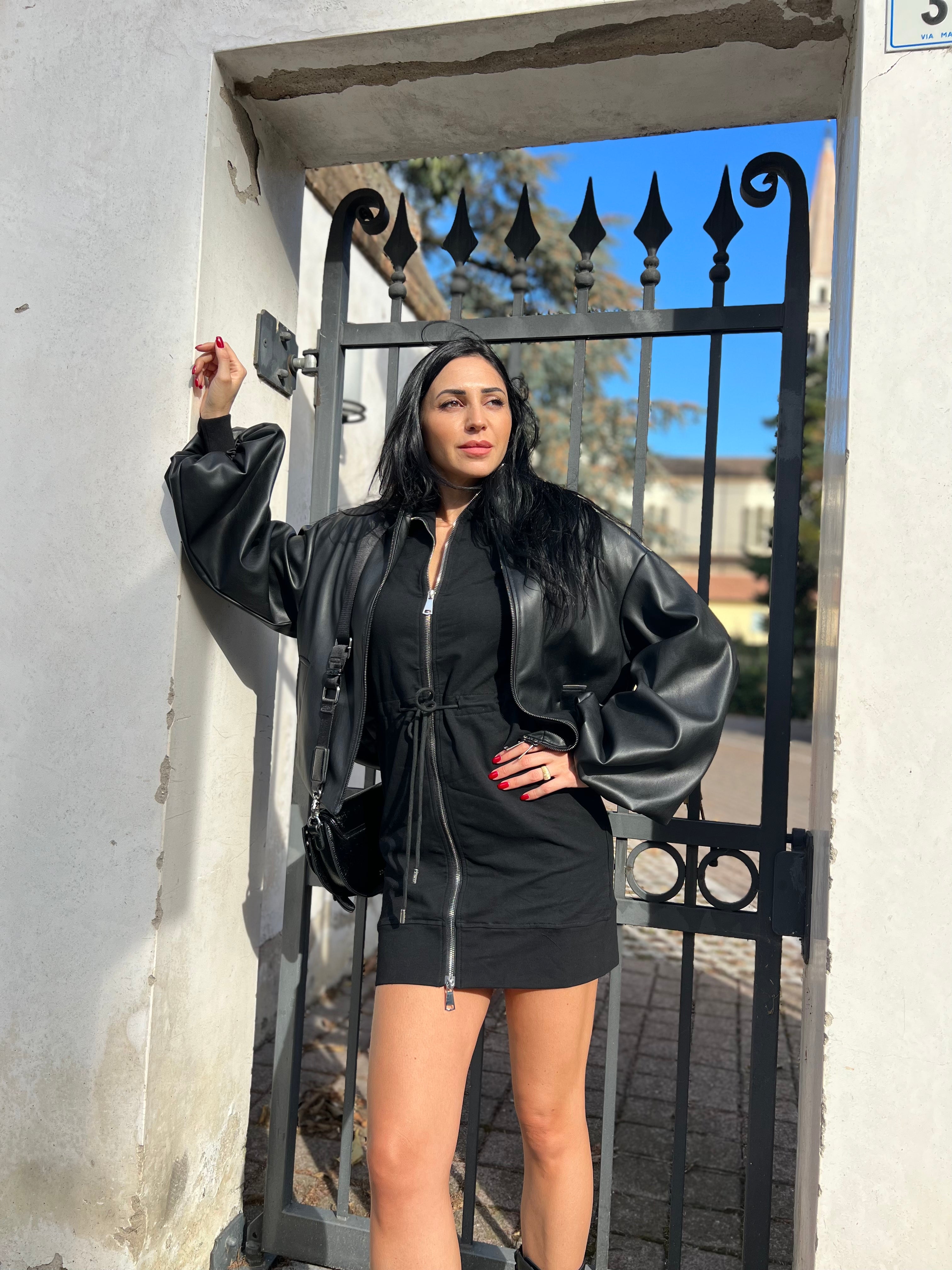 Bomber ecopelle