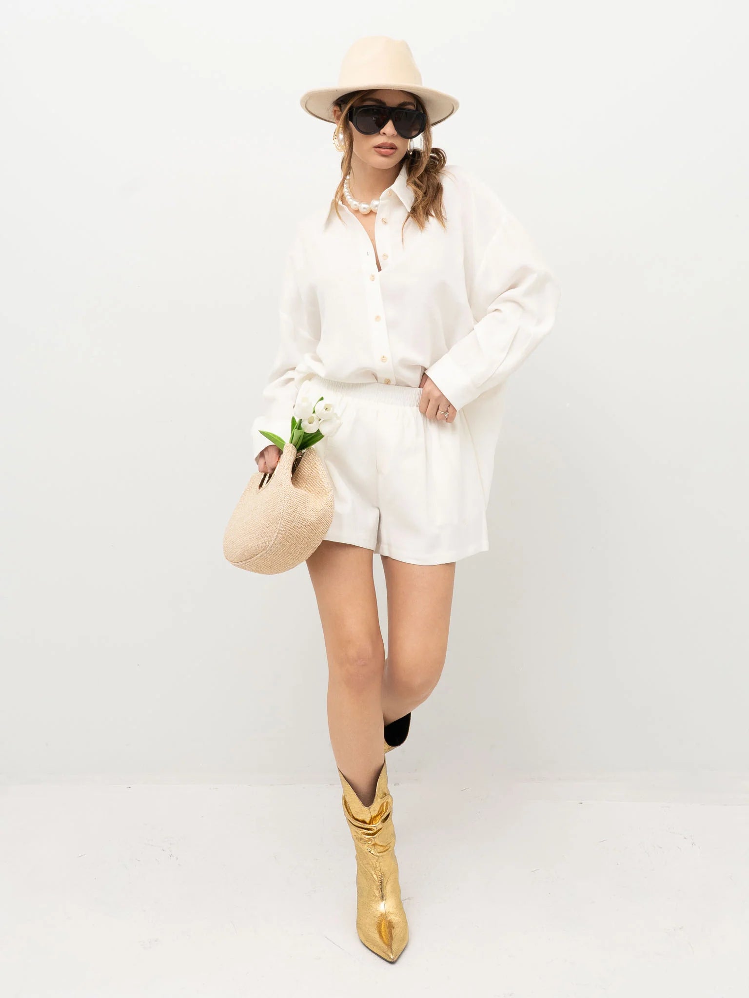 CAMICIA MISTO LINO