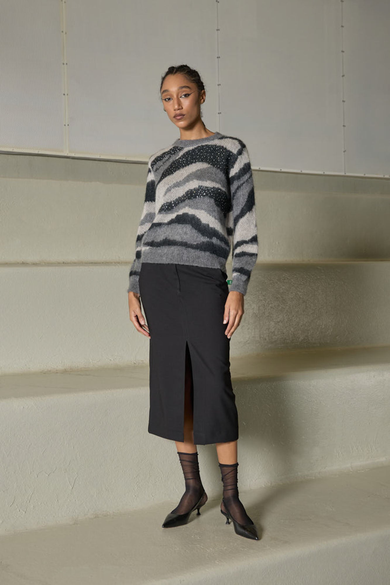 MAGLIA IN MOHAIR