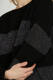 MAGLIA RIGHE CROPPED