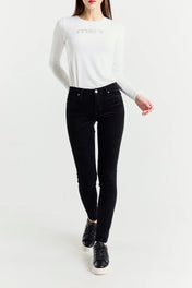 JEANS SKINNY VELLUTO