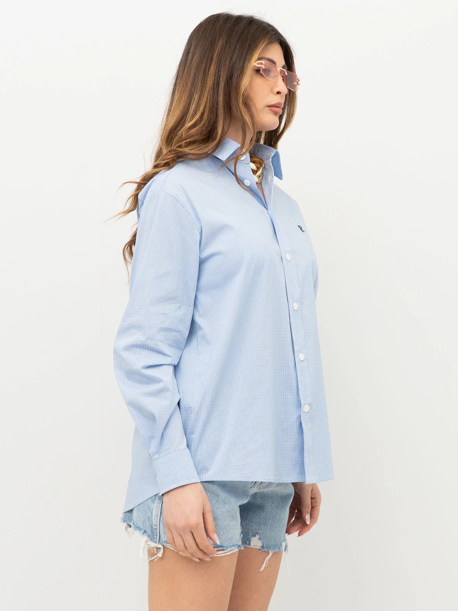 CAMICIA OVER A QUADRETTI