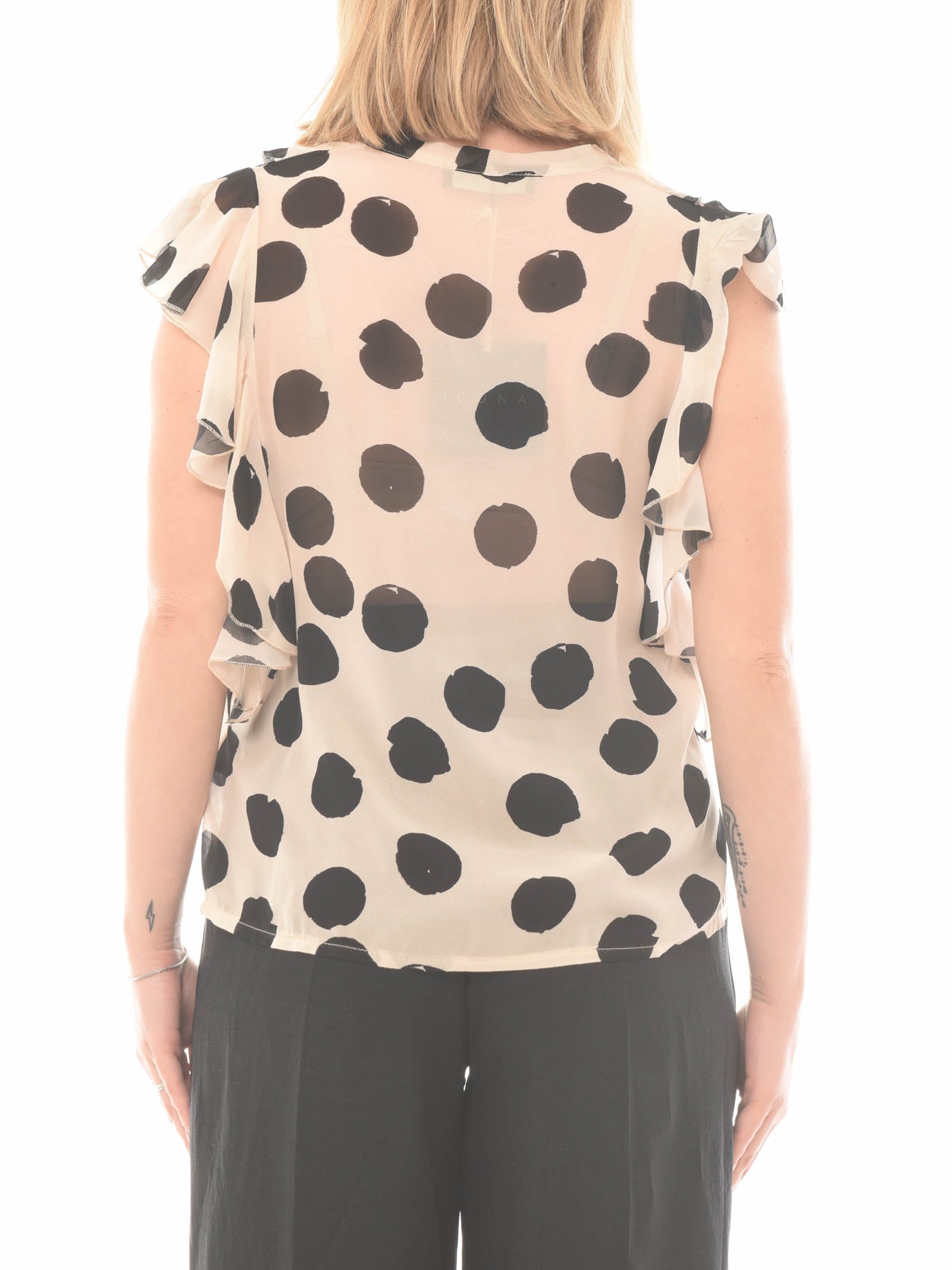 Blusa a pois