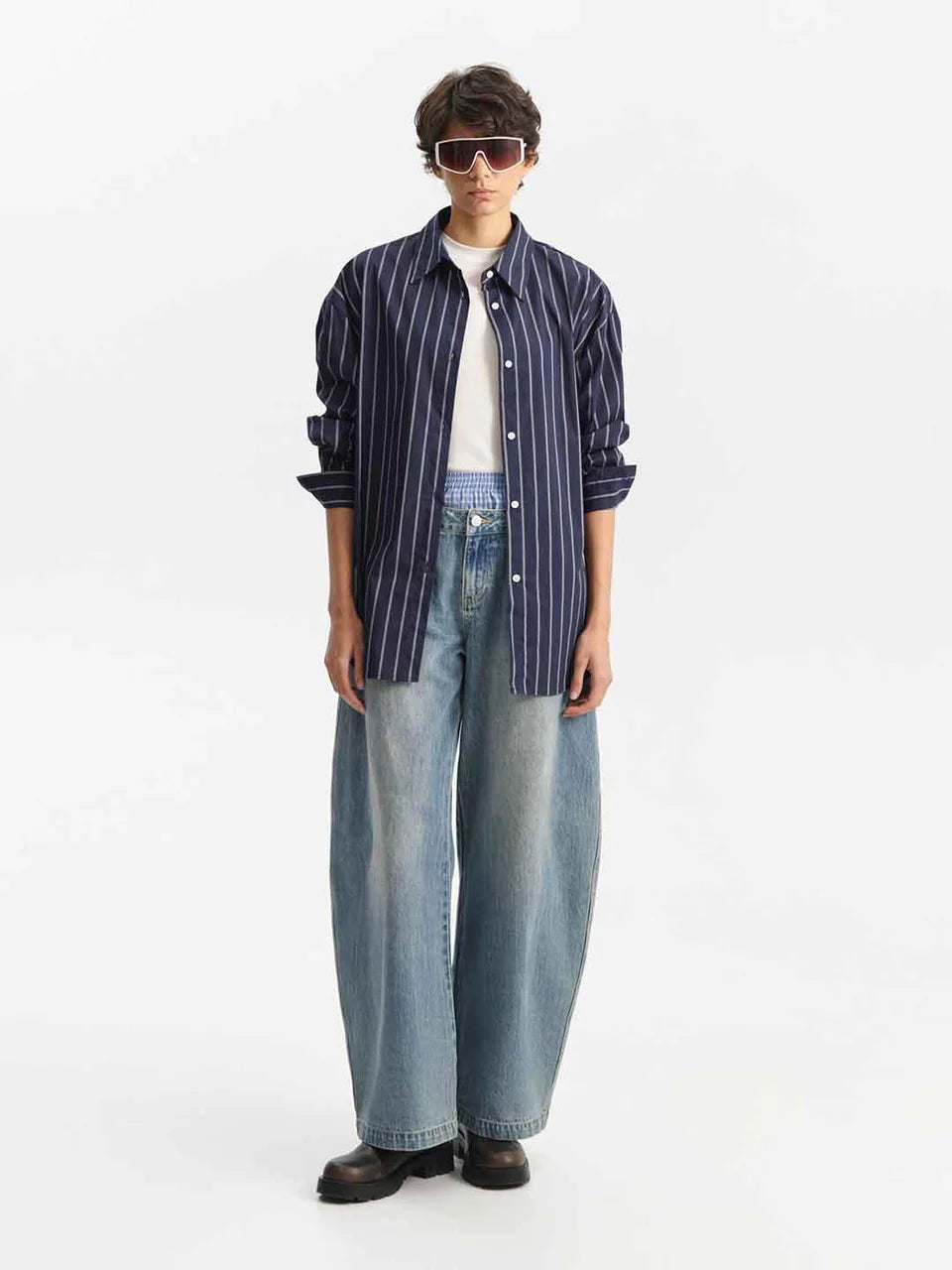 CAMICIA OVER A RIGHE