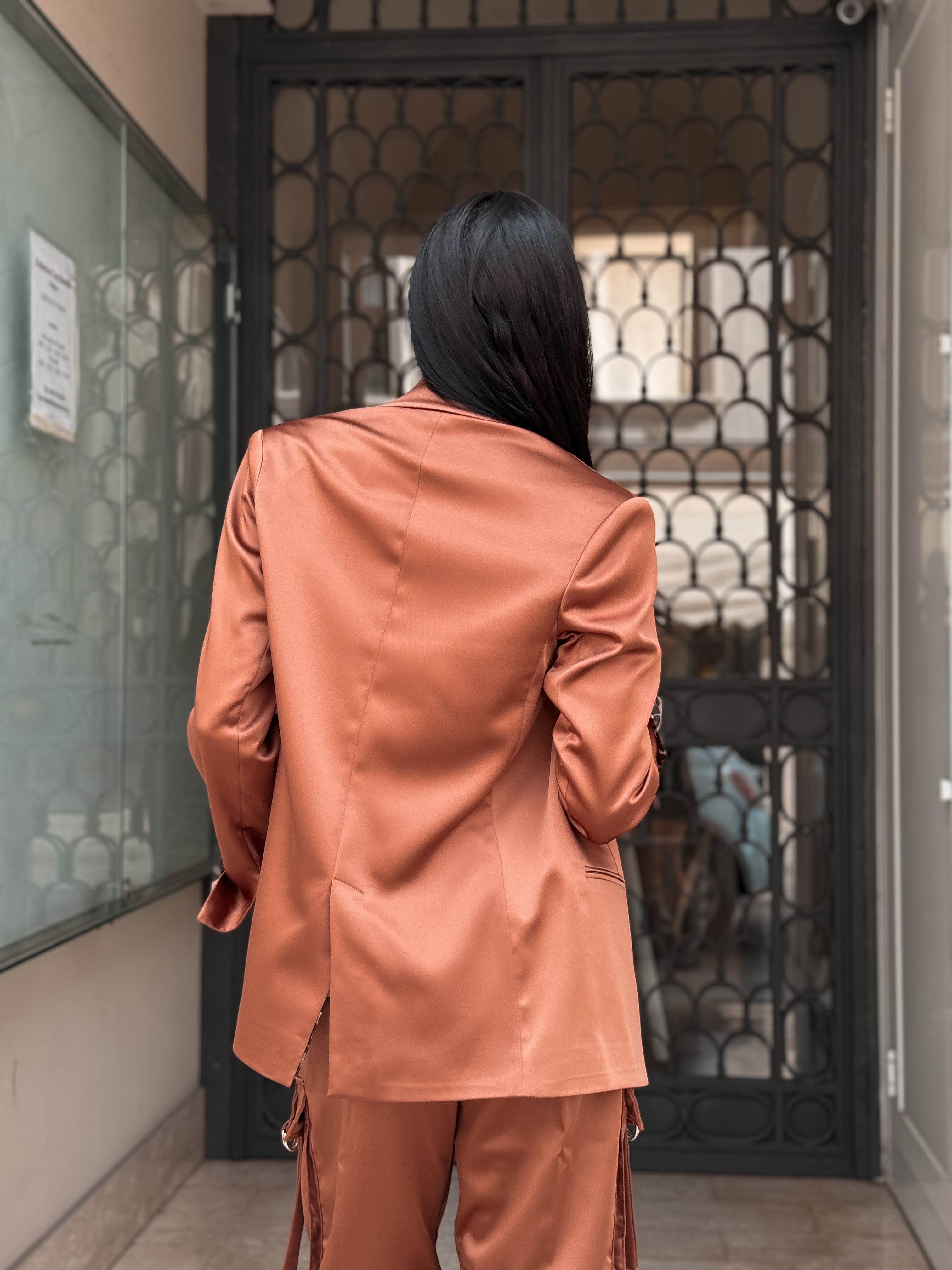BLAZER IN RASO OVER