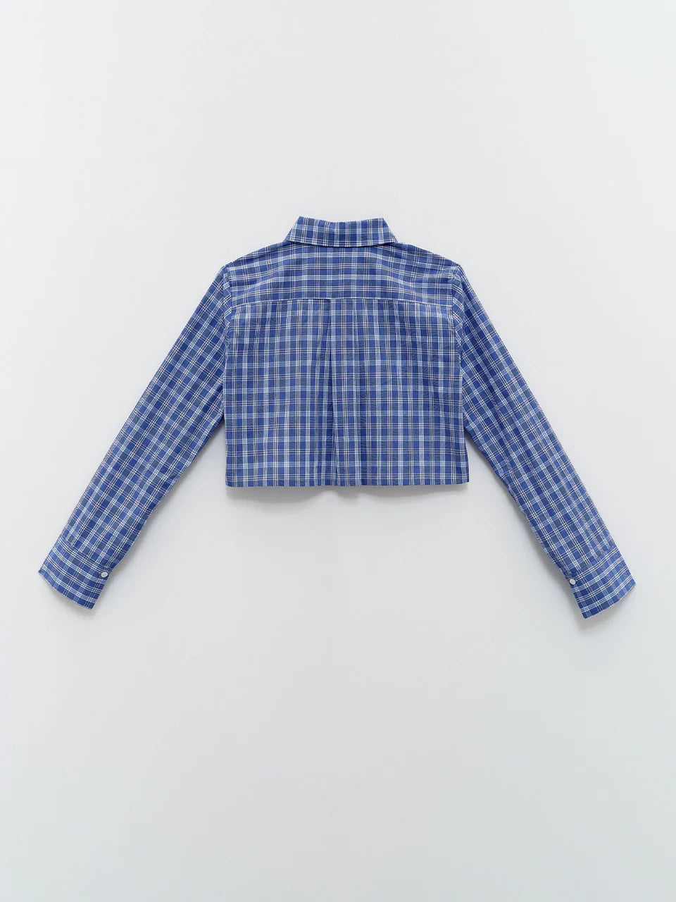 CAMICIA CROP A QUADRETTI