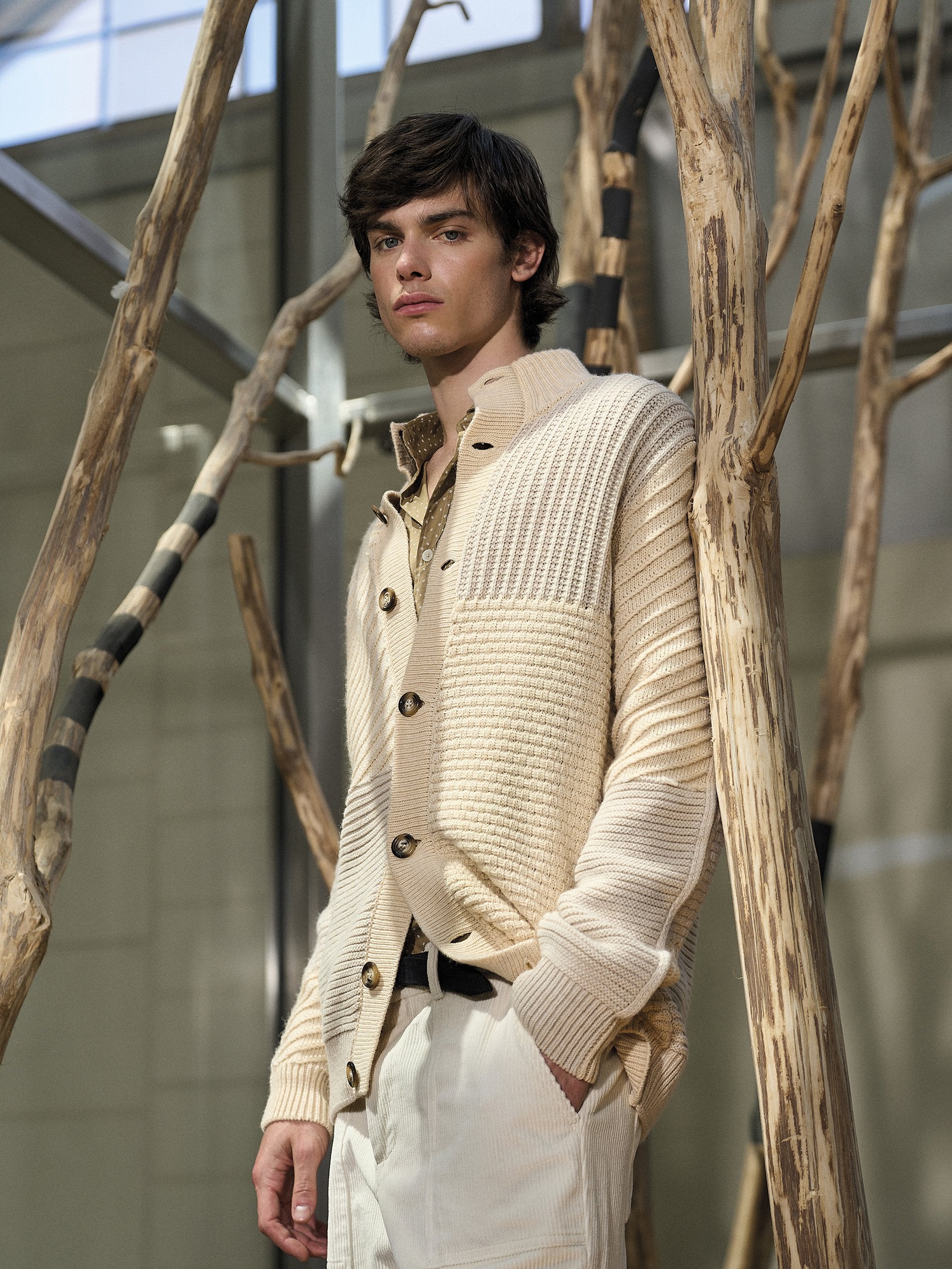 Cardigan in maglia