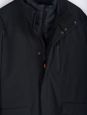 Parka imbottito verde