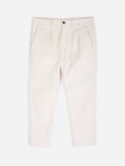 Pantaloni in velluto con pinces