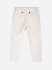 Pantaloni in velluto con pinces