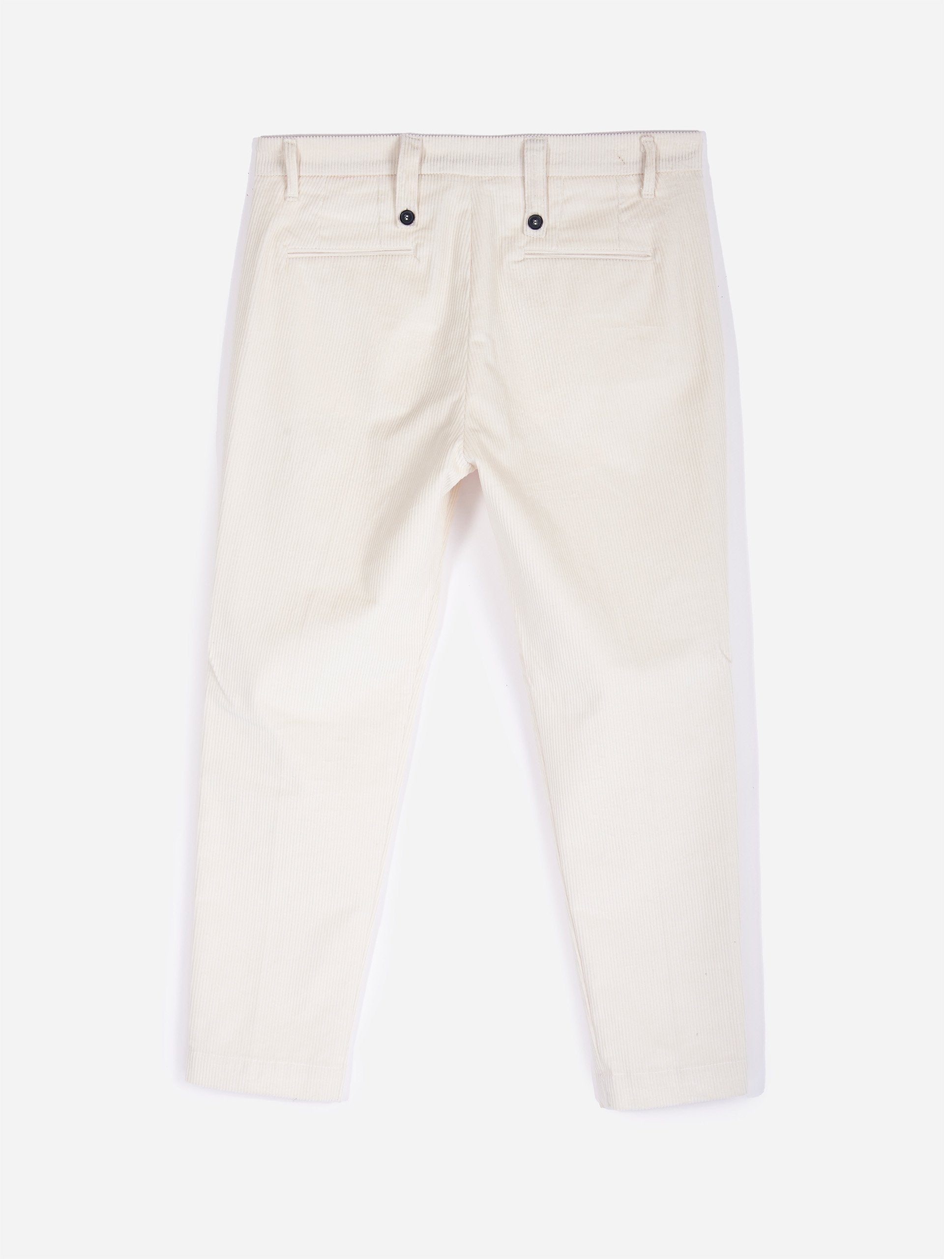 Pantaloni in velluto con pinces