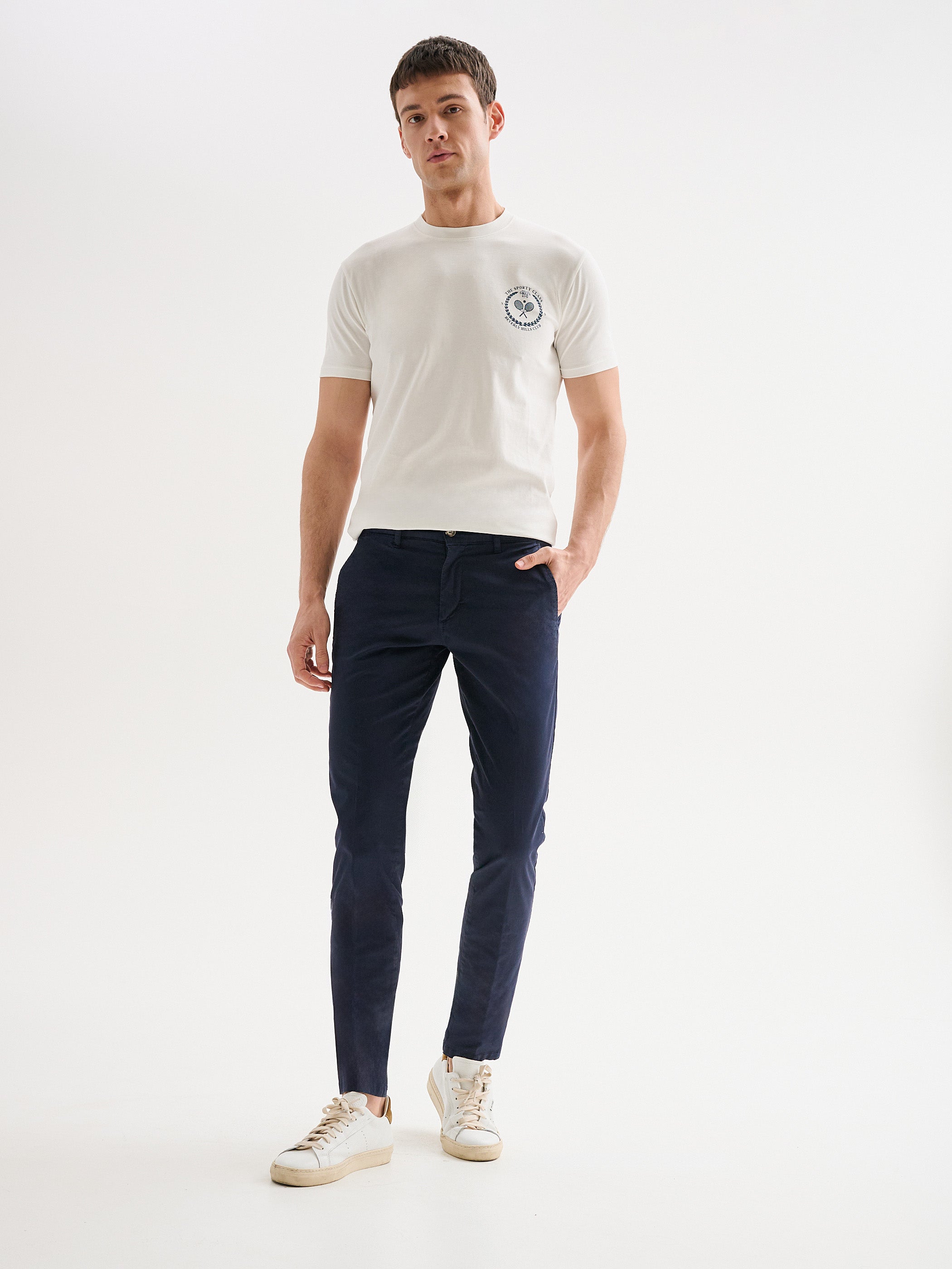 PANTALONI CHINOS SLIM-FIT BASIC