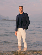 MAGLIA GIROCOLLO IN COTONE