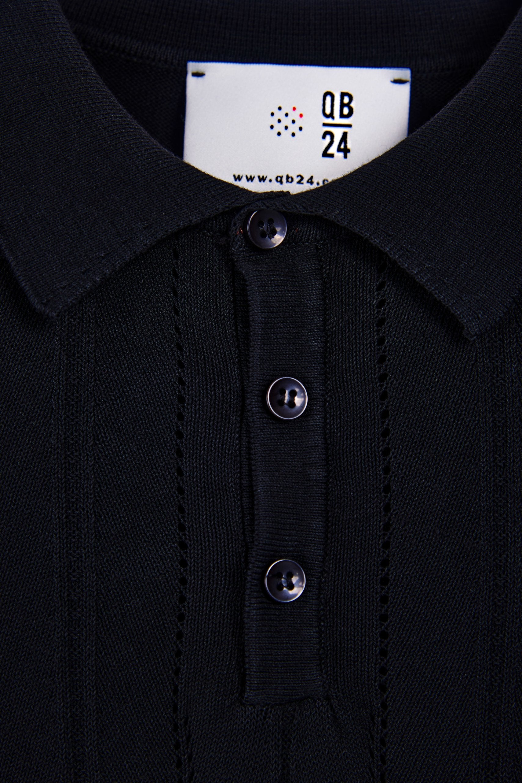 POLO IN MAGLIA CON LAVORAZIONE