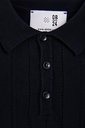 POLO IN MAGLIA CON LAVORAZIONE
